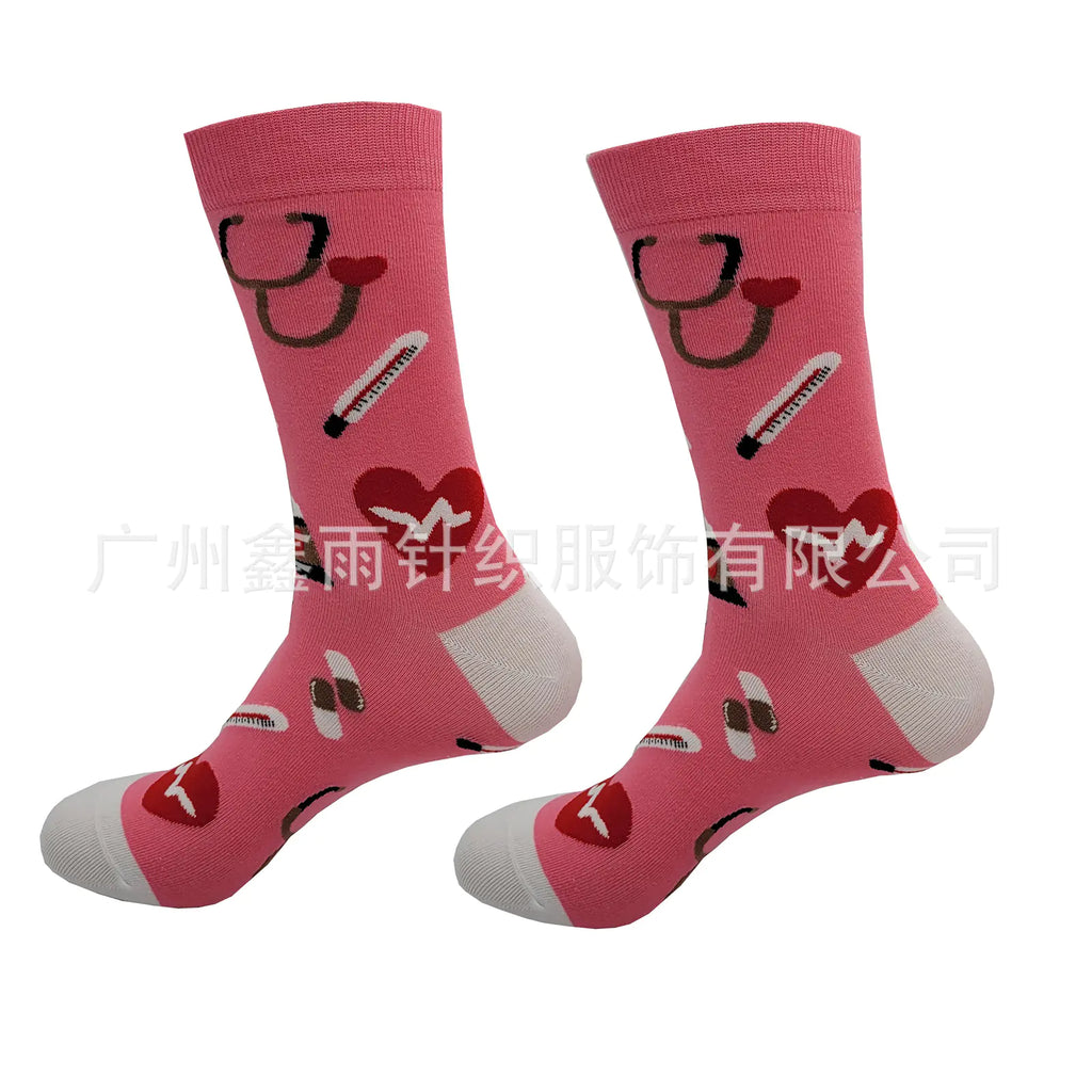 Medical-Themed Socks for Healthcare Workers and Students